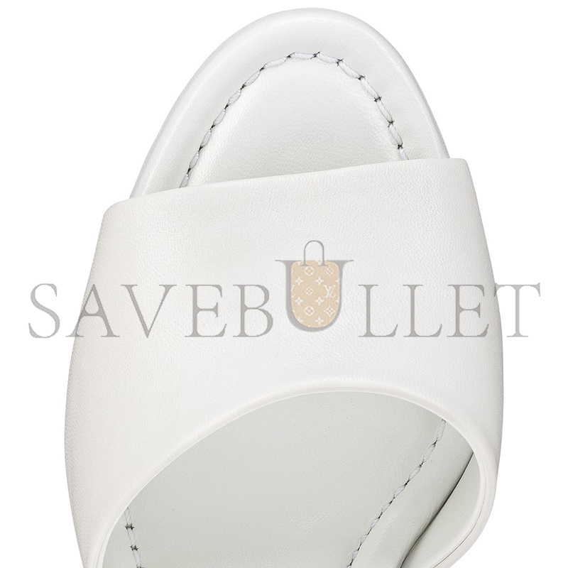CHRISTIAN LOUBOUTIN JANE MULE 85 MM MULES-NAPPA LEATHER-BIANCO-WOMEN 1240728W302