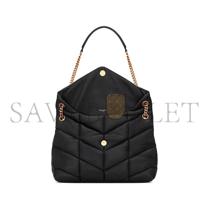 YSL PUFFER MEDIUM IN NAPPA LEATHER 5774751EL071000 (35*23*13.5cm)