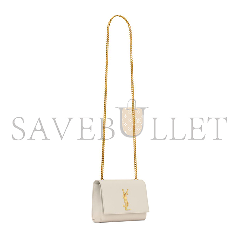 YSL KATE SMALL IN GRAIN DE POUDRE EMBOSSED LEATHER 469390BOW0J9207 (20*12.5*5cm)