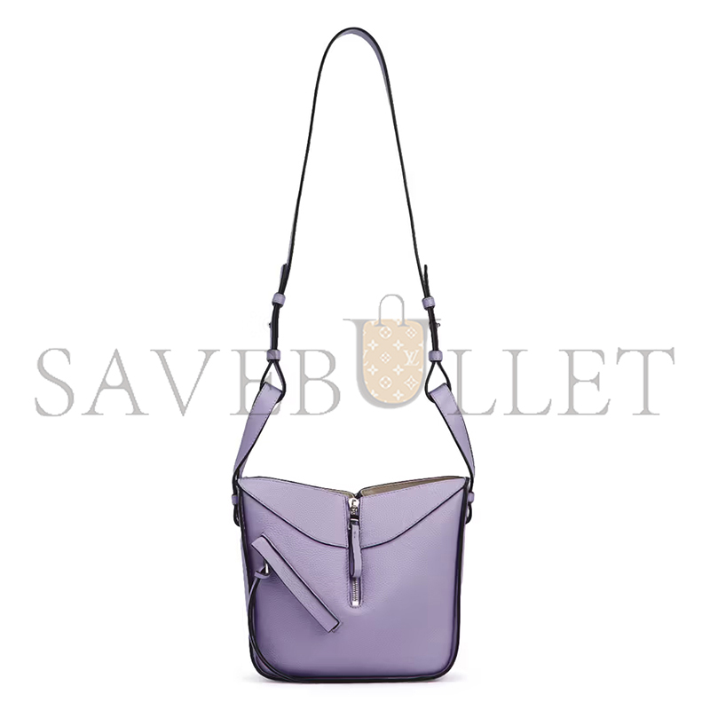 LOEWE COMPACT HAMMOCK BAG IN SOFT GRAINED CALFSKIN A538H13X03-9526 (14.5*20*19.5cm)