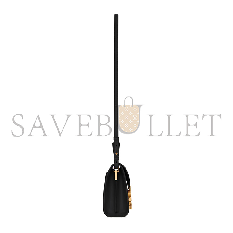 YSL CASSANDRA MINI TOP HANDLE BAG IN BOX SAINT LAURENT 6239300SX0W1000 (20*16*7.5cm)
