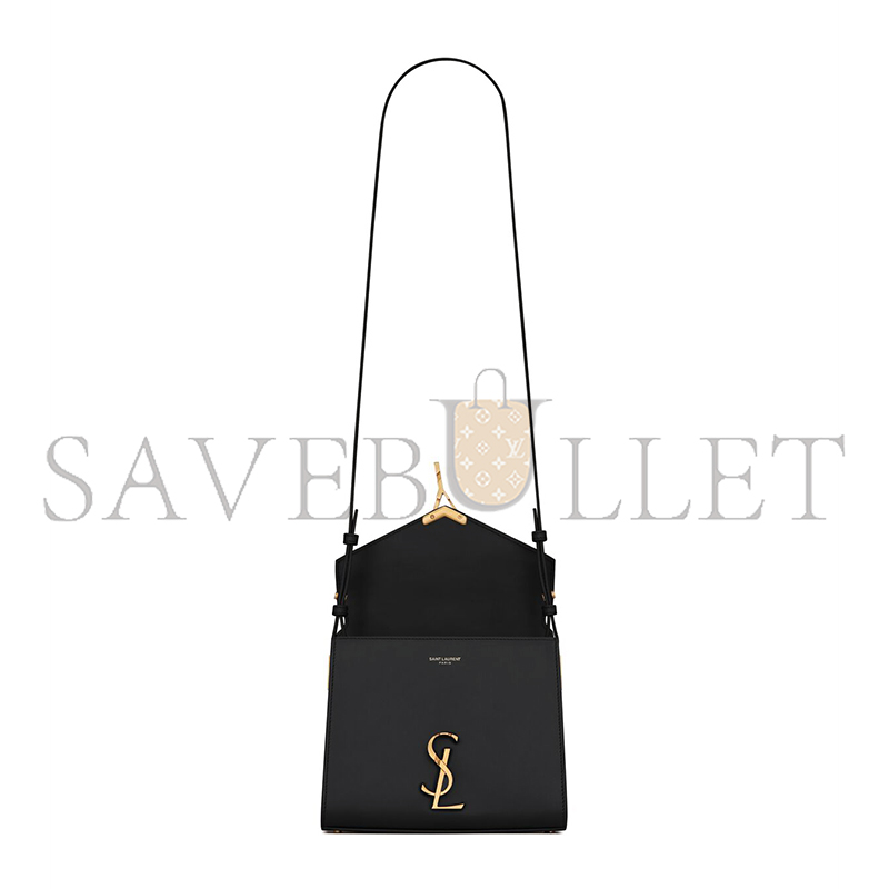 YSL CASSANDRA MINI TOP HANDLE BAG IN BOX SAINT LAURENT 6239300SX0W1000 (20*16*7.5cm)