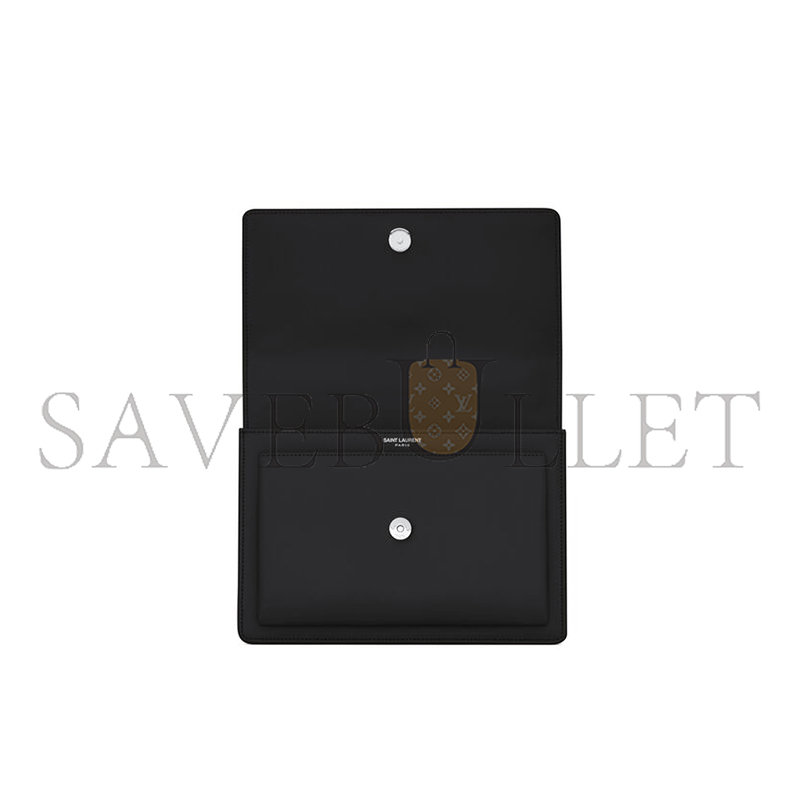 YSL SUNSET MEDIUM IN SMOOTH LEATHER 442906D420U1000 (22*16*6.5cm)