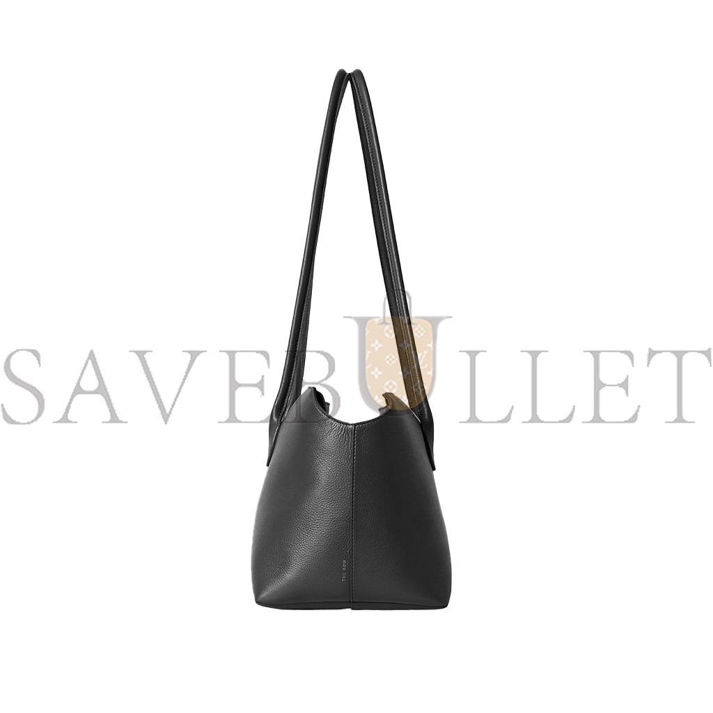 THE ROW TERRASSE BAG IN LEATHER BLACK W1292L97BLPL (33*20*18cm)