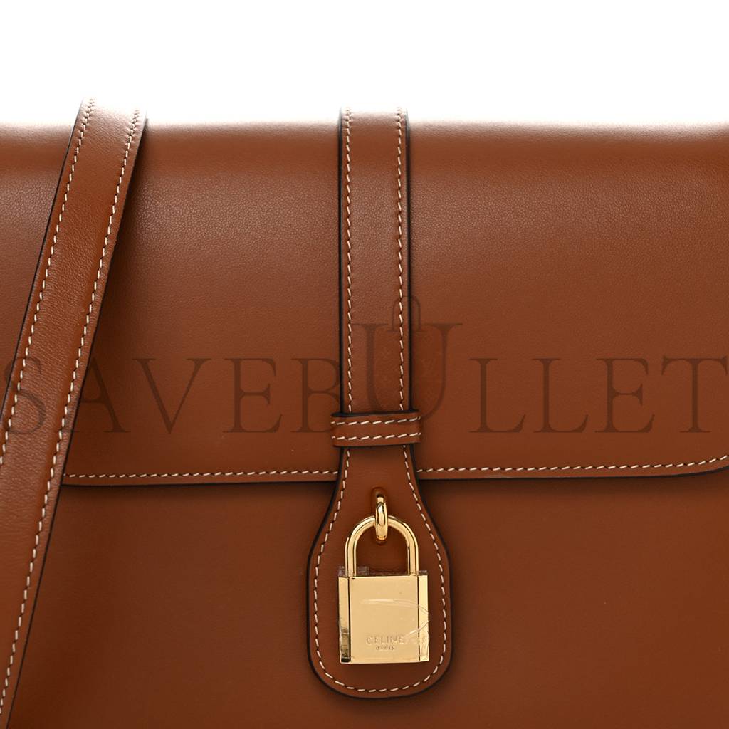 CELINE SMOOTH CALFSKIN MEDIUM TABOU TAN (23*18*4cm)